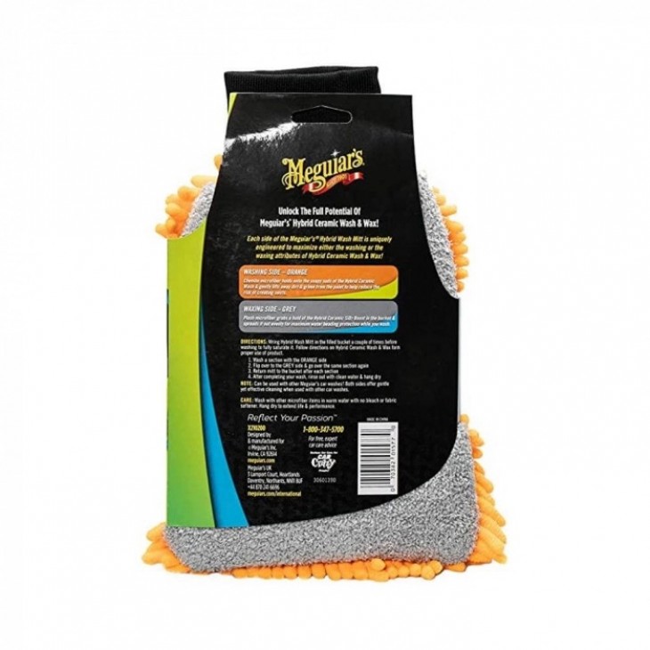 Manusa spalare auto din microfibra Meguiar's Hybrid Wash Mitt