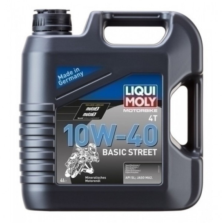 Ulei motor Liqui Moly Motorbike 4T 10W-40 Basic Street