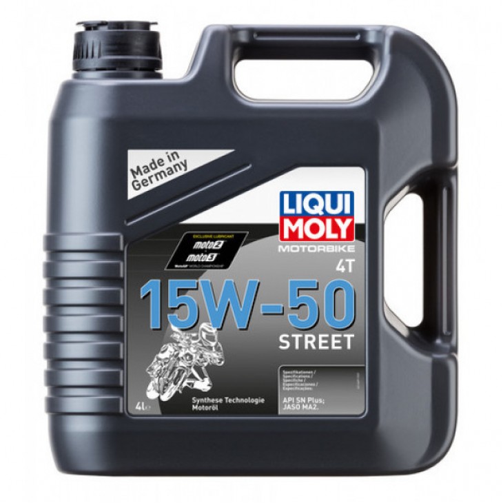 Ulei motor Liqui Moly Motorbike 4T 15W-50 Street