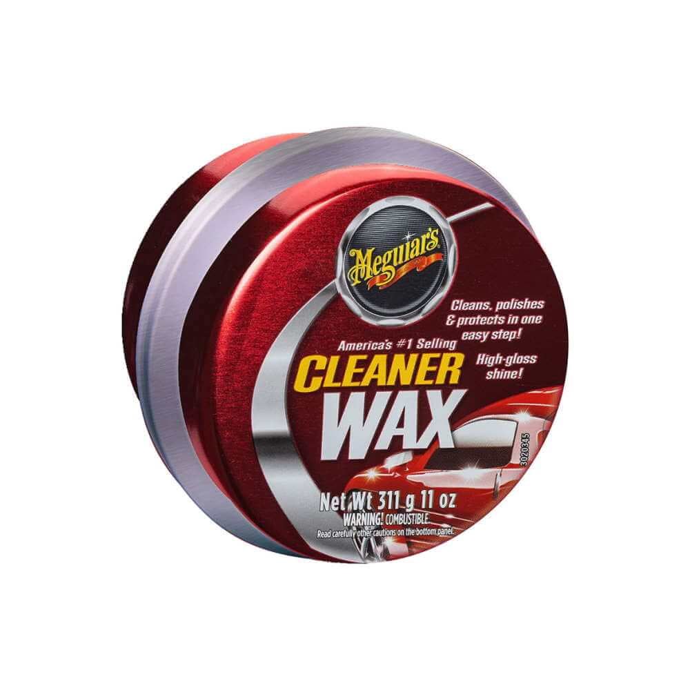 Ceara solida curatare si protectie Meguiar's Cleaner Wax A1214, 311gr