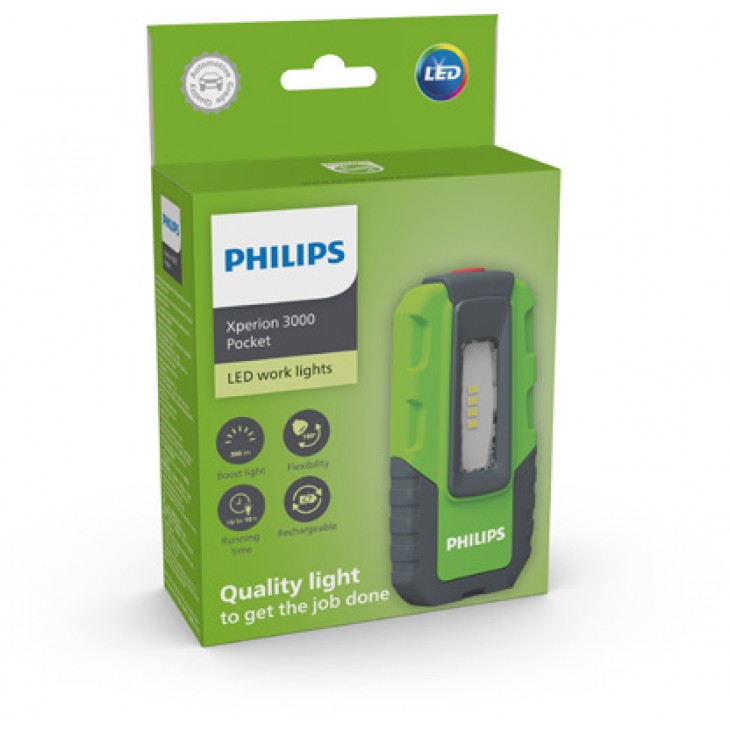 Lampa de lucru compacta cu leduri 300 lm philips xperion 3000