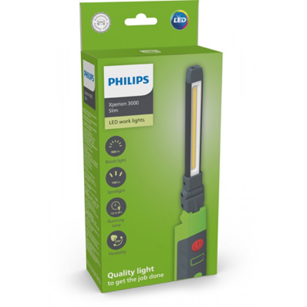 Lampa de lucru 500 lm cu reflector 150 lm philips xperion 3000