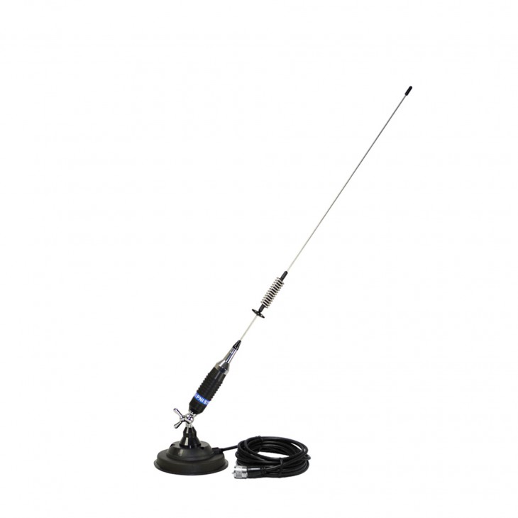 Antena cb pni s75 cu fluture, lungime 54 cm, cu magnet inclus