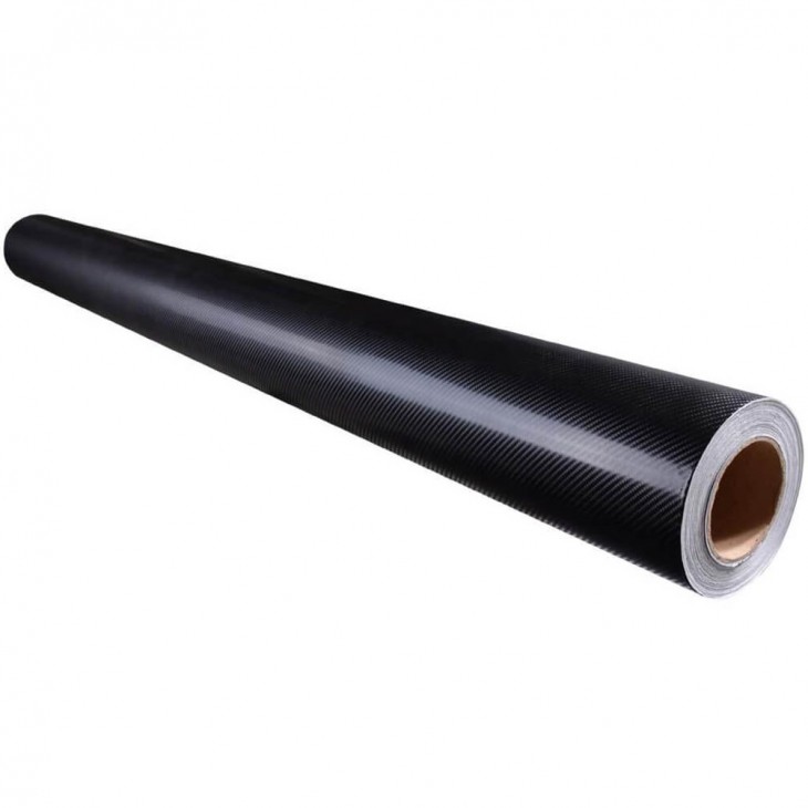 Folie colantare auto Carbon 5D Lacuit Negru (3m x 1,52m)