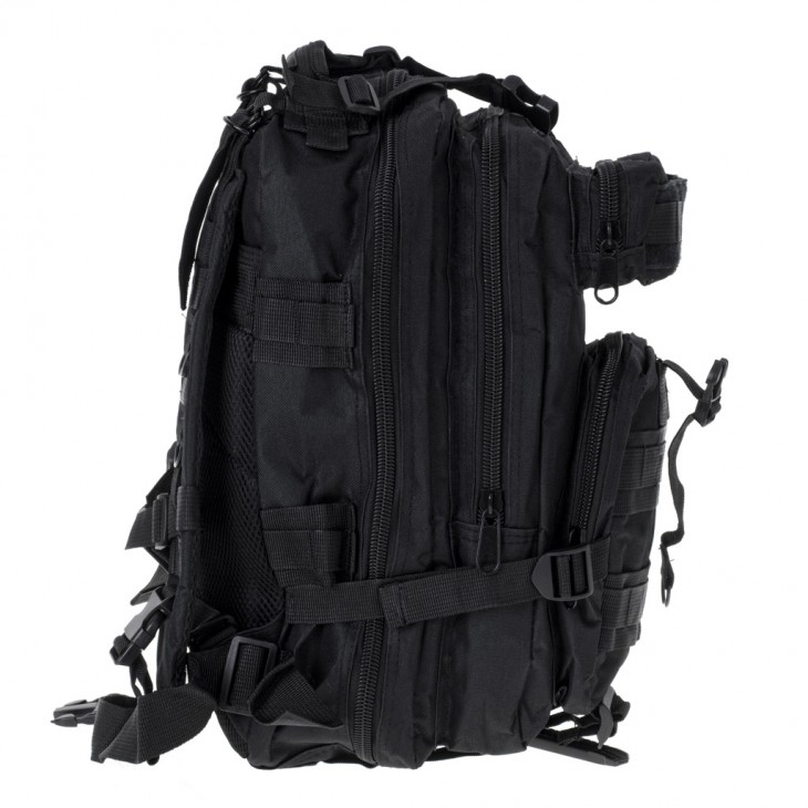 Rucsac Tactic Militar, culoare NEGRU, capacitate 25l