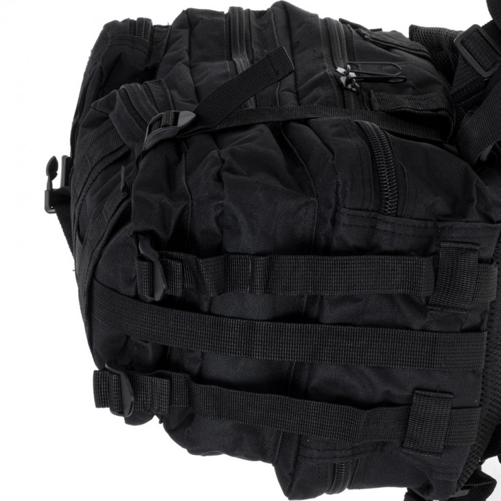 Rucsac Tactic Militar, culoare NEGRU, capacitate 25l