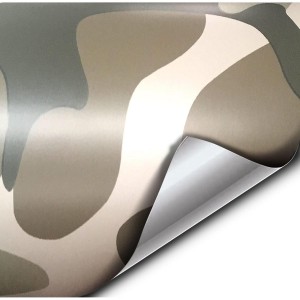 Folie colantare auto CAMUFLAJ DESERT (3m x 1,52m)