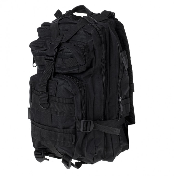 Rucsac Tactic Militar, culoare NEGRU, capacitate 25l