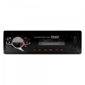 Player Auto dimensiune 1DIN, 4 x 50W, model 7011A, cu Radio, MP3, AUX, Card, Telecomanda