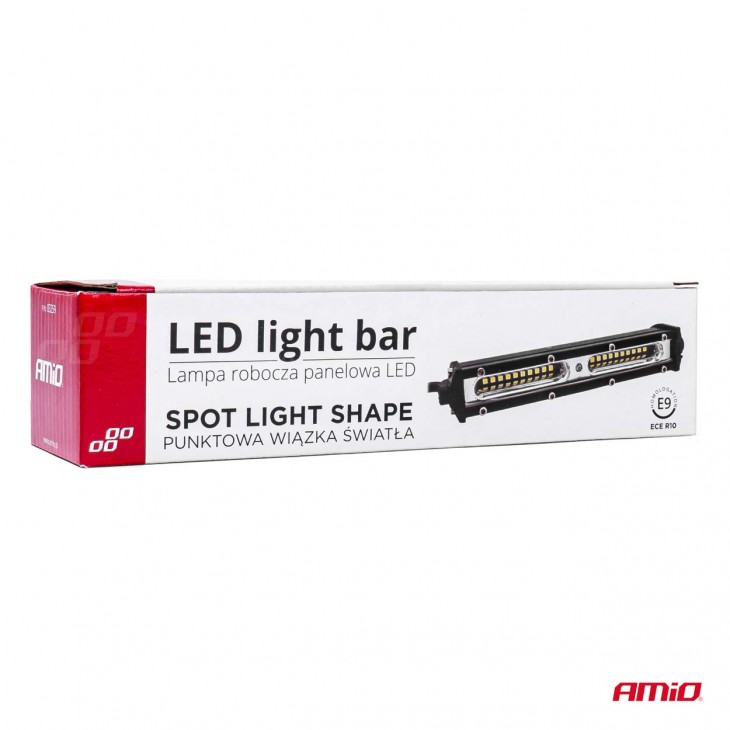 Proiector LED BAR model SLIM pentru Off-Road, ATV, SSV, putere 54W, culoare 6500K, tensiune 9-36V, dimensiuni 180 x 27 x 43 mm