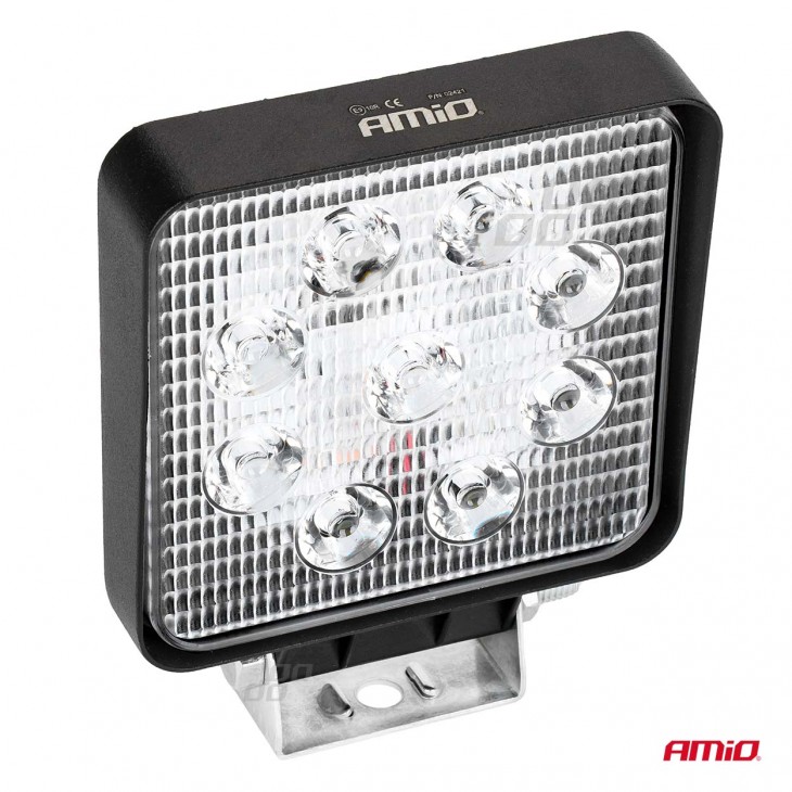 Proiector LED pentru Off-Road, ATV, SSV,  culoare 6500K, LED FLOOD,, tensiune 9 - 36V, dimensiune, 110 x 110 mm