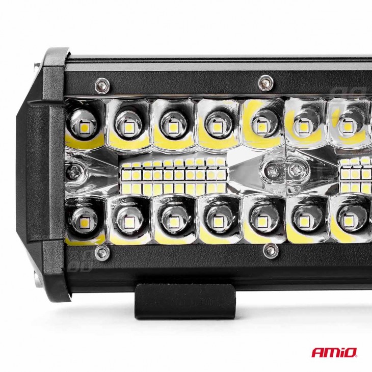 Proiector LED pentru Off-Road, ATV, SSV, culoare 6500K, 6400 lm, tensiune 9 - 36V, dimensiuni 300 x 74 mm