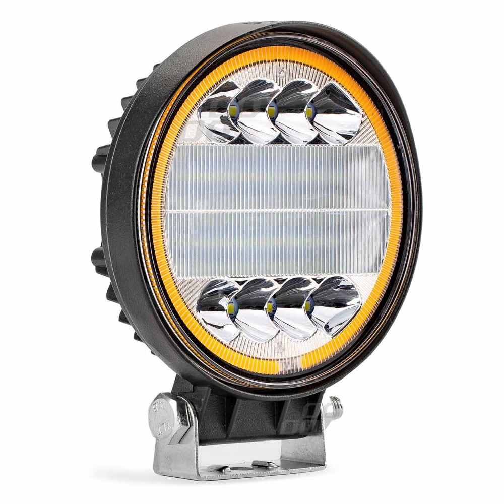 Proiector LED pentru Off-Road, ATV, SSV, cu functie de semnalizare, culoare 6500K, 3360 lm, tensiune 9 - 36V, diametru Ø110 mm