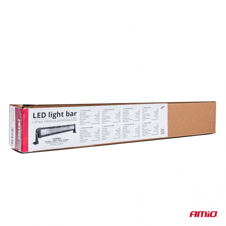 Proiector LED BAR model CURBAT pentru Off-Road, ATV, SSV, putere 324 W, culoare 6500K, tensiune 9-36V, dimensiuni 520 x 80 x 84 mm