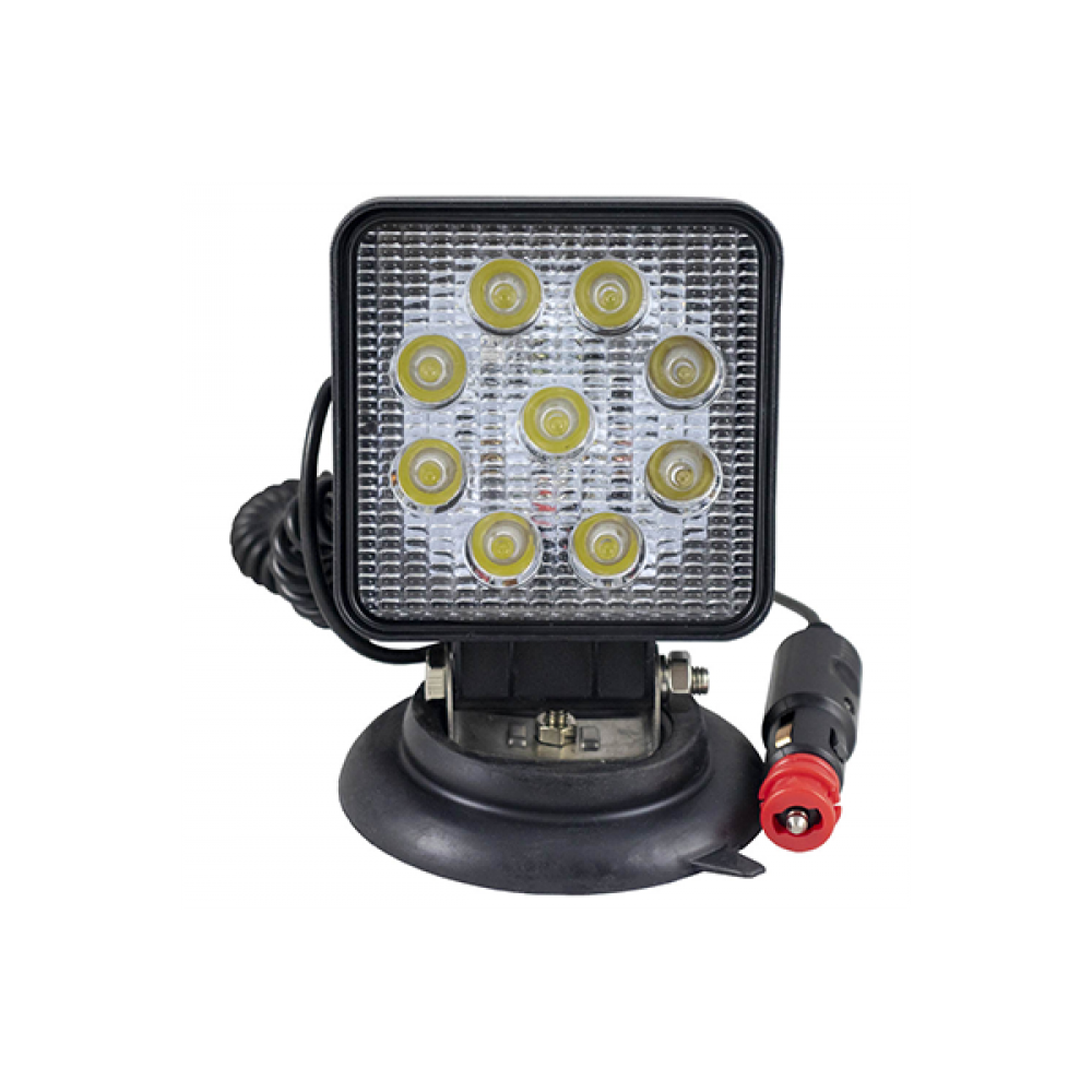 Proiector De Lucru Cu Led. Patrat. Lumina Concentrata. Baza Magnetica Jbm