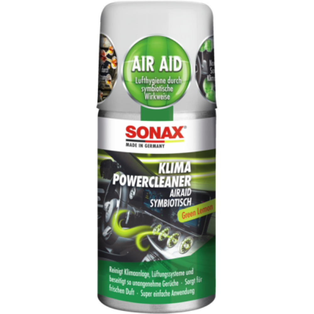 Spray Pentru Curatarea Instalatiei De Aer Conditionat - Lamaie Verde 100 Ml Sonax