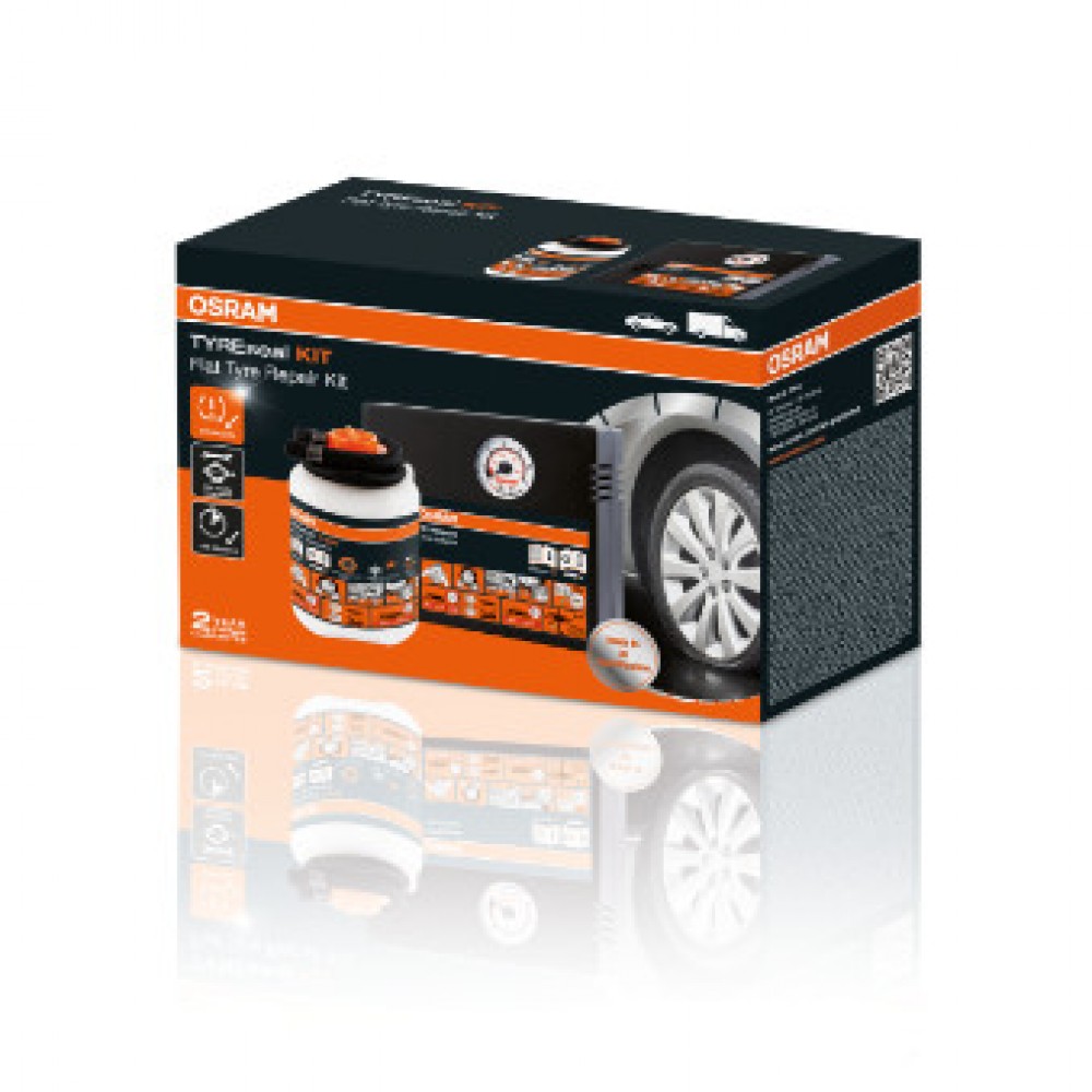 Kit Reparatii Anvelope (Compresor + Spray Reparatii Anvelope) Tyreseal Kit Osram