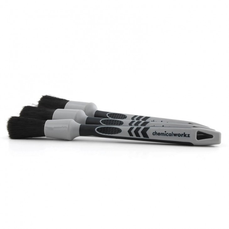 Pensulă detailing , Black Boar Detailing Brush - set 3 buc